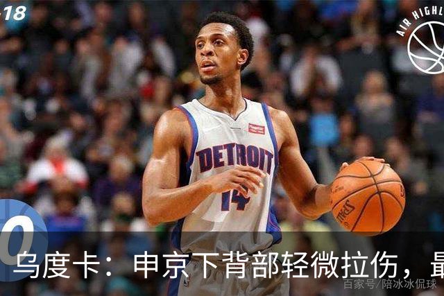 乌度卡：申京下背部轻微拉伤，最多缺席几场