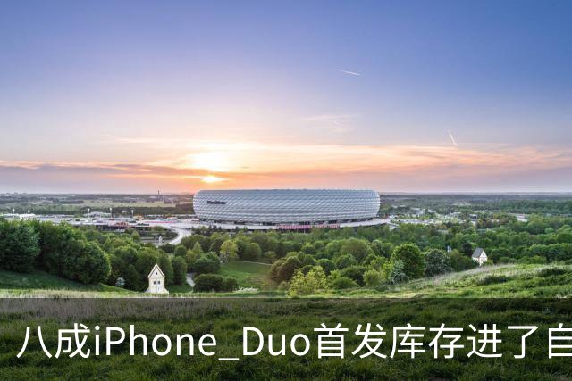 八成iPhone Duo首发库存进了自家门店，有的店只放50台