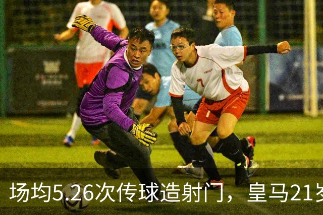 场均5.26次传球造射门，皇马21岁中场这项数据欧洲第一