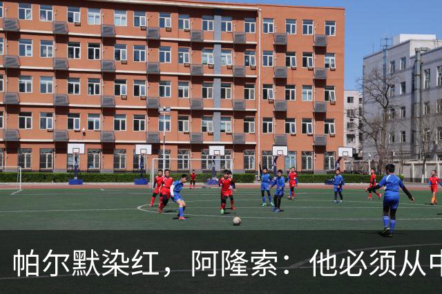 帕尔默染红，阿隆索：他必须从中学习