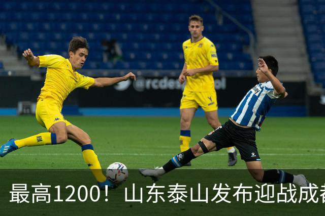 最高1200！山东泰山发布迎战成都蓉城票务，票价普涨，或仍被秒抢